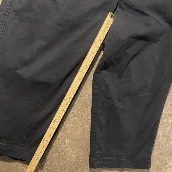 Torrid Pants Women's 4X Plus Black Cropped Capri Stretch Drawstring Casual - Picture 7 of 7